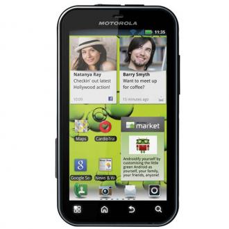 摩托罗拉（MOTOROLA） WCDMA/GSM 3G手机 ME525+ 黑色