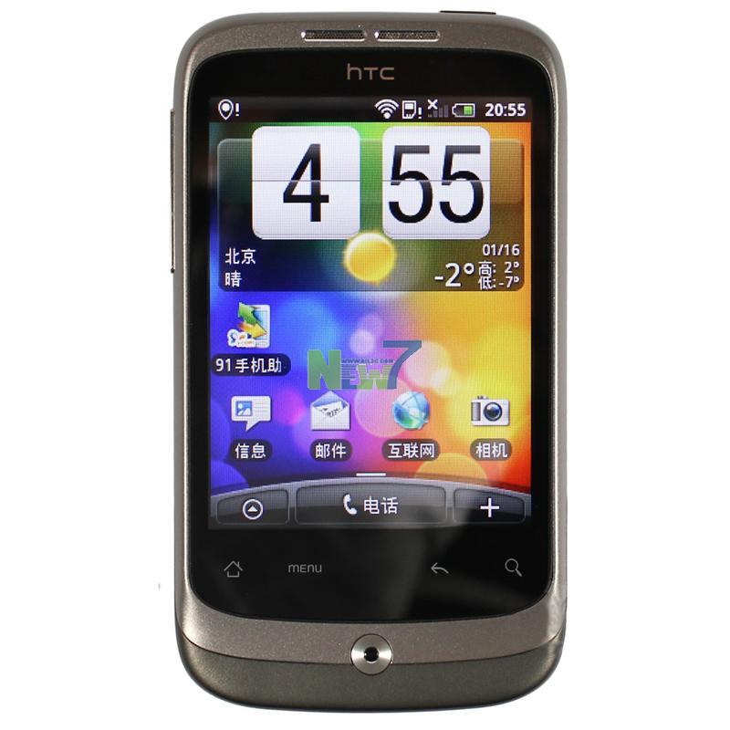 htc 野火 3g手机 a3366 wildfire 黑色