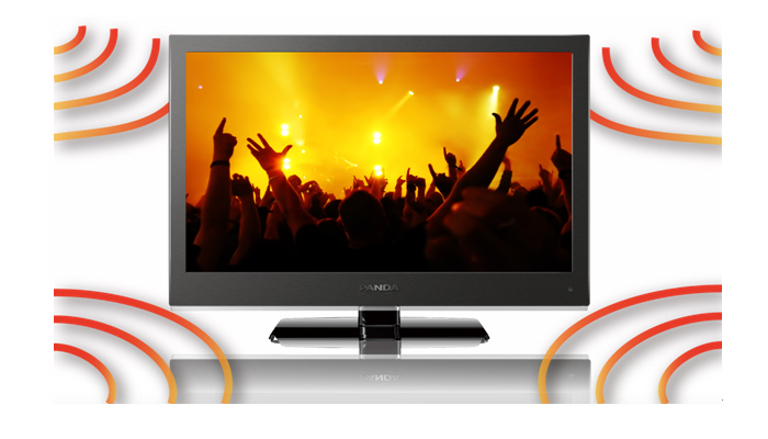 熊猫(PANDA) 32寸 LED液晶电视 LE32K12 黑